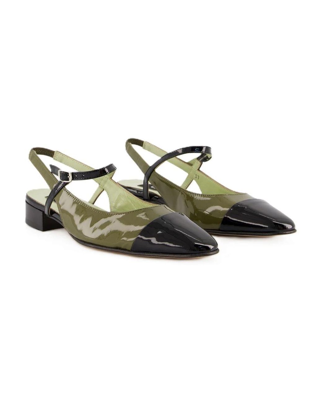 CAREL PARIS Green Ballerina Shoes