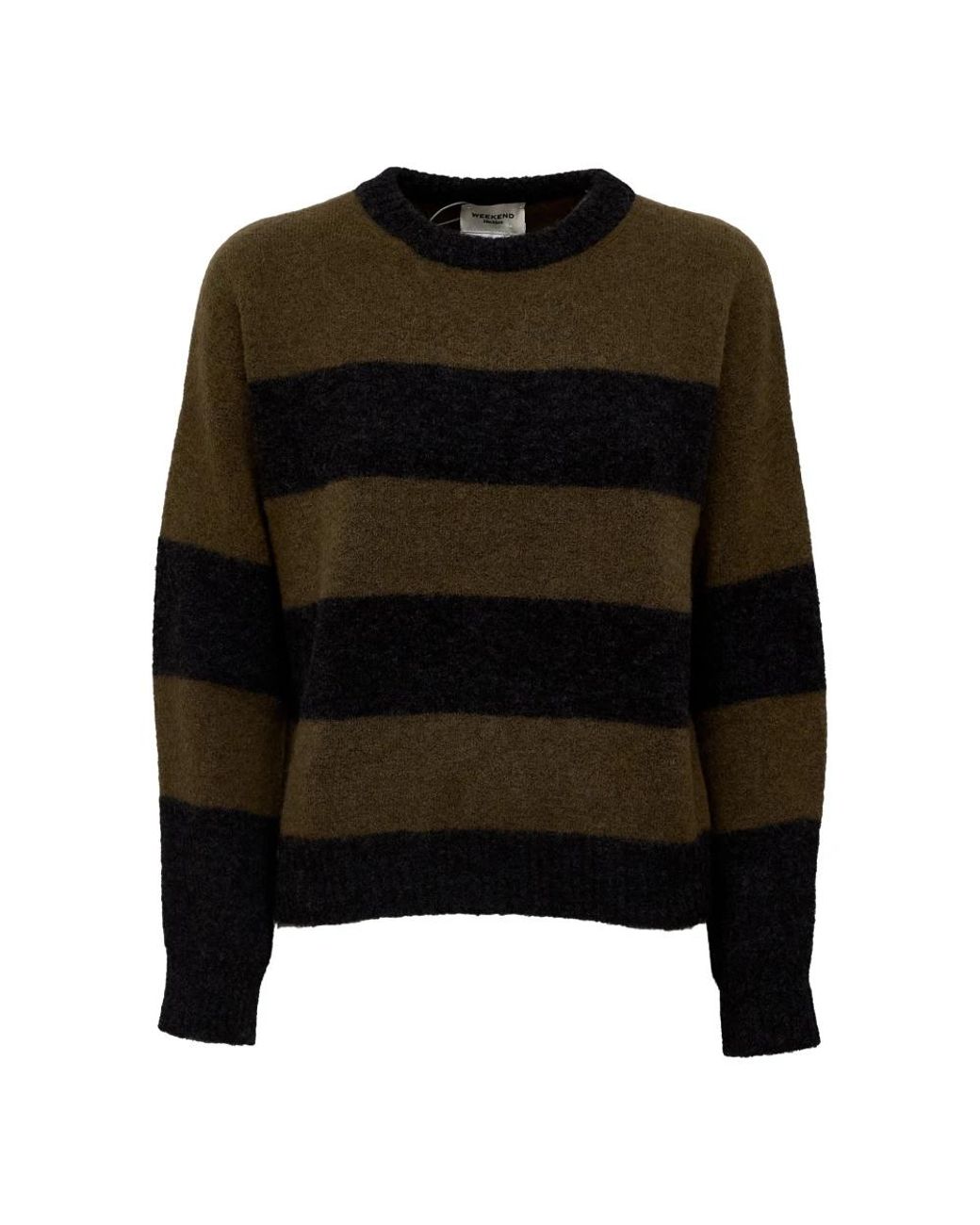 Weekend by Maxmara Black Round-Neck Knitwear