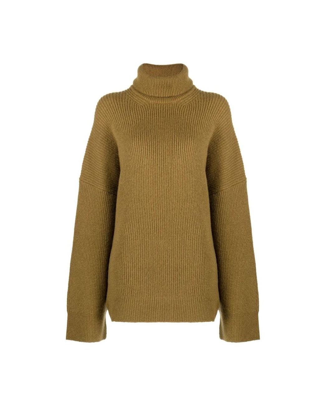 The Attico Green Turtlenecks