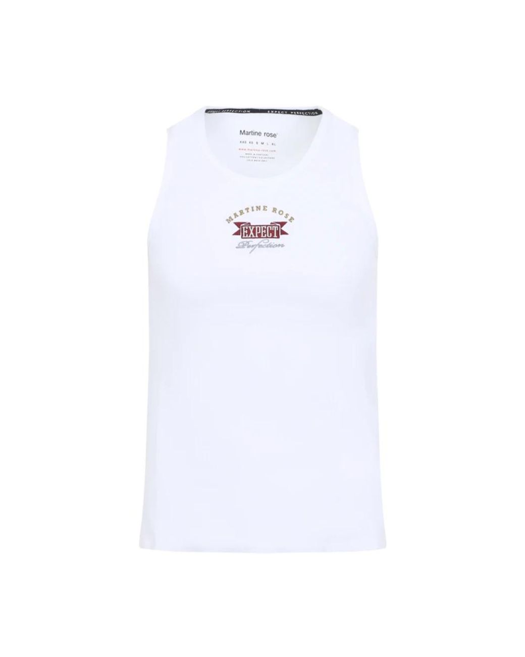Martine Rose White Sleeveless Tops for men