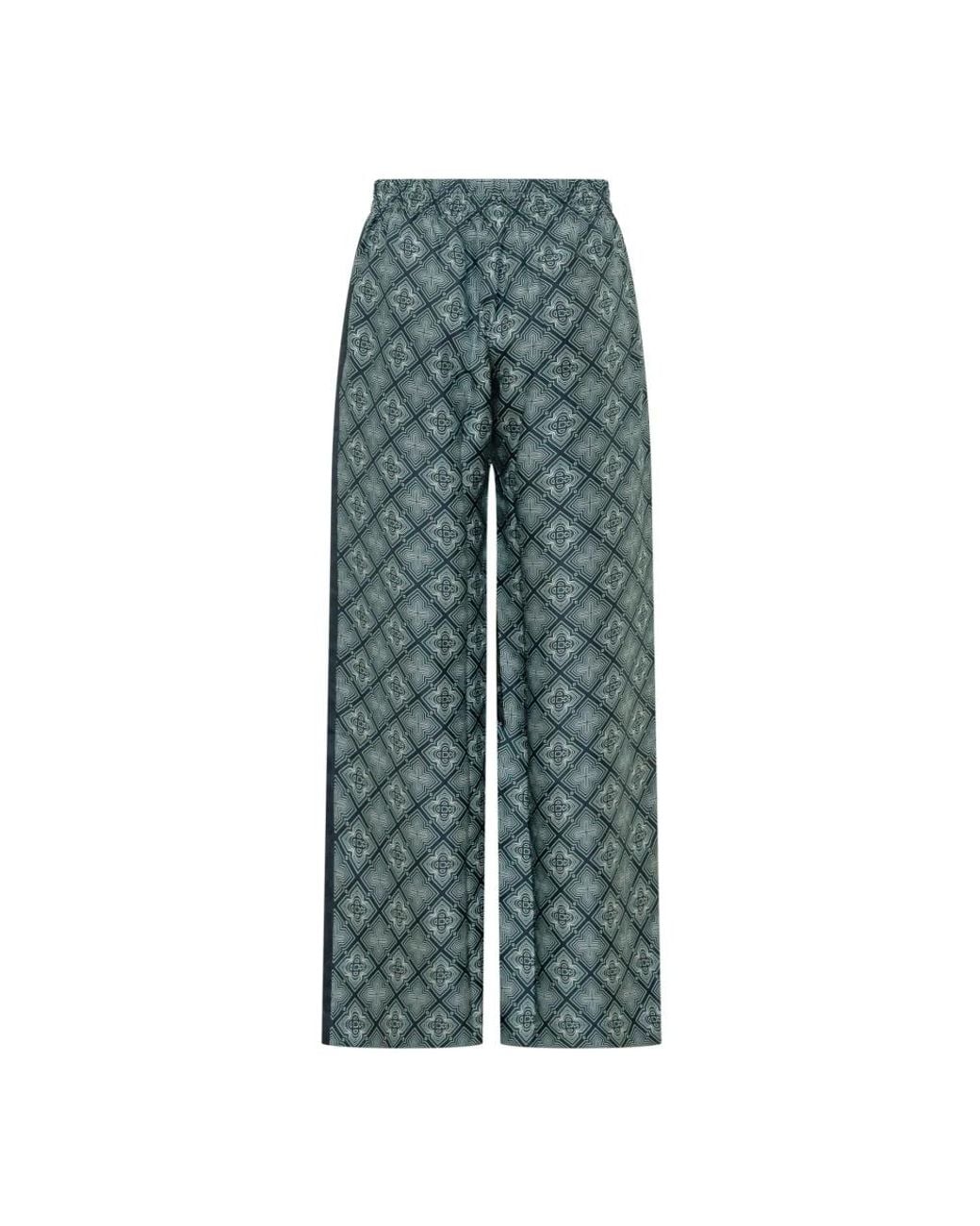 Casablanca Green Wide Trousers