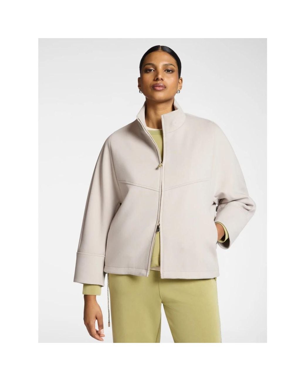 Elena Miro White Light Jackets