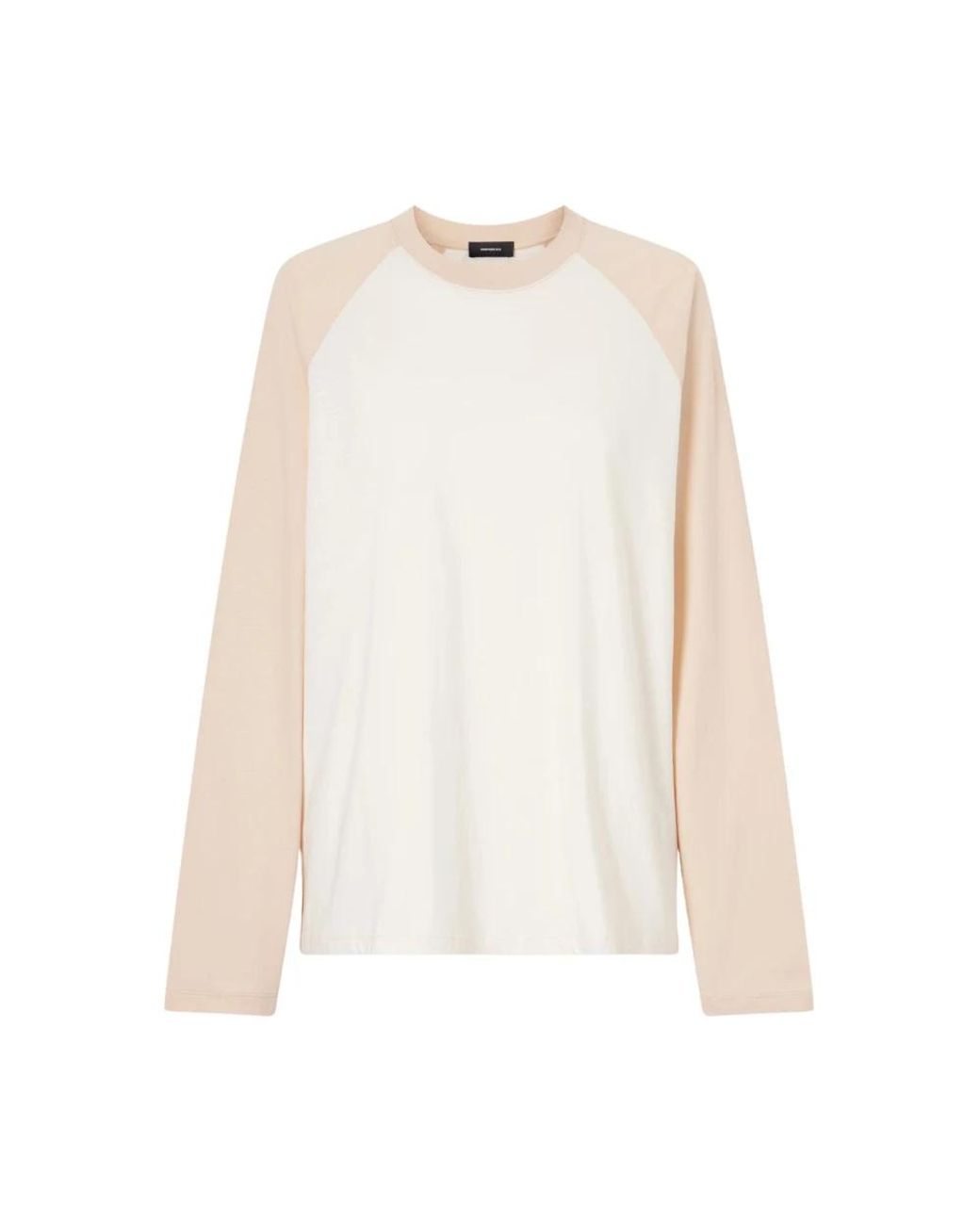 Wardrobe NYC Raglan Tee in het White