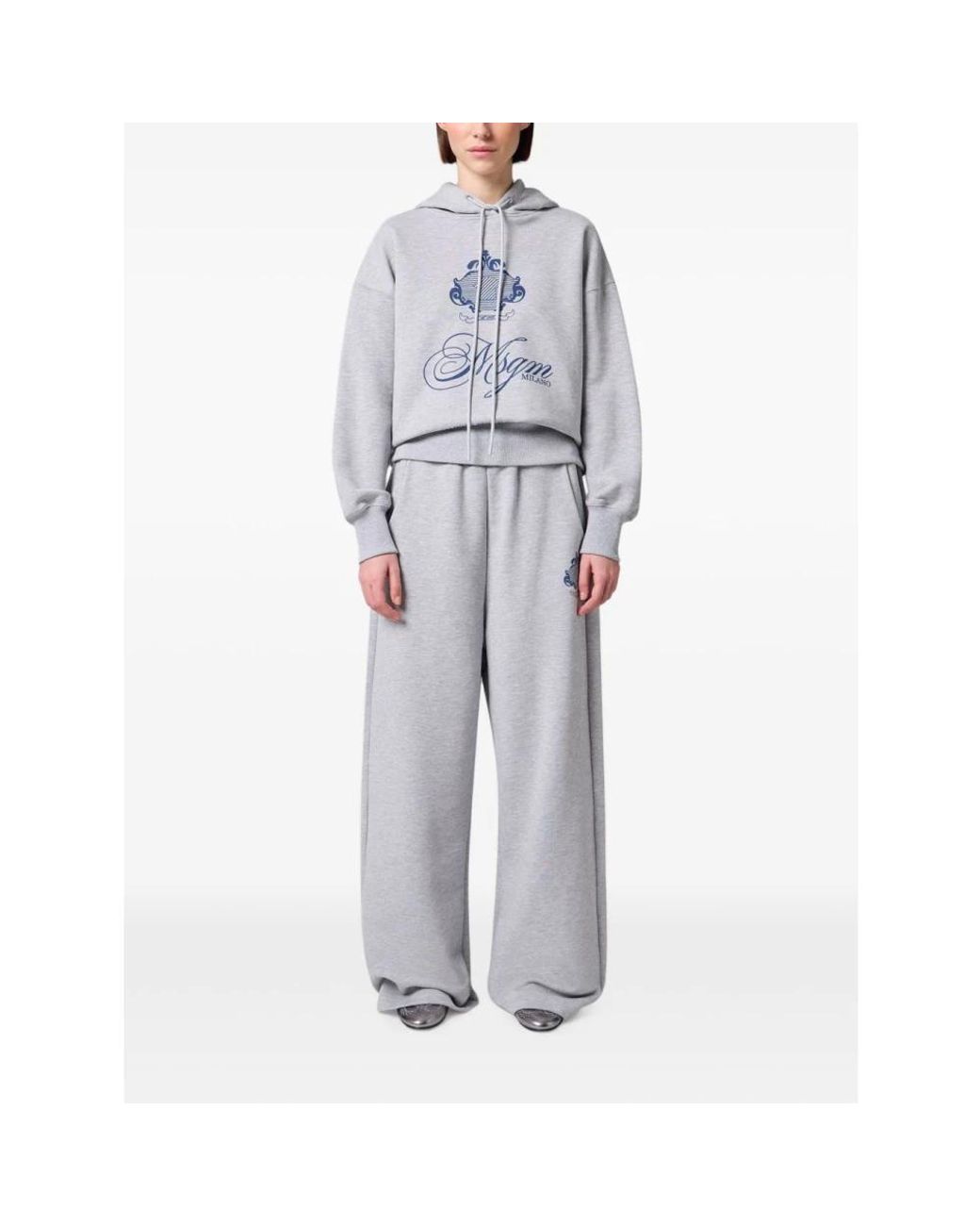 MSGM Blue Sweatpants