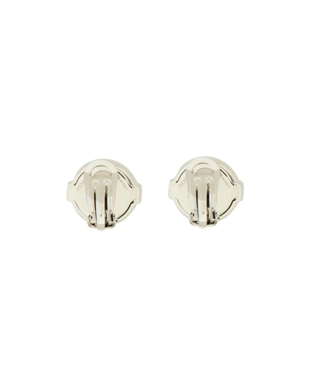 Earrings Fiorucci en coloris Gray
