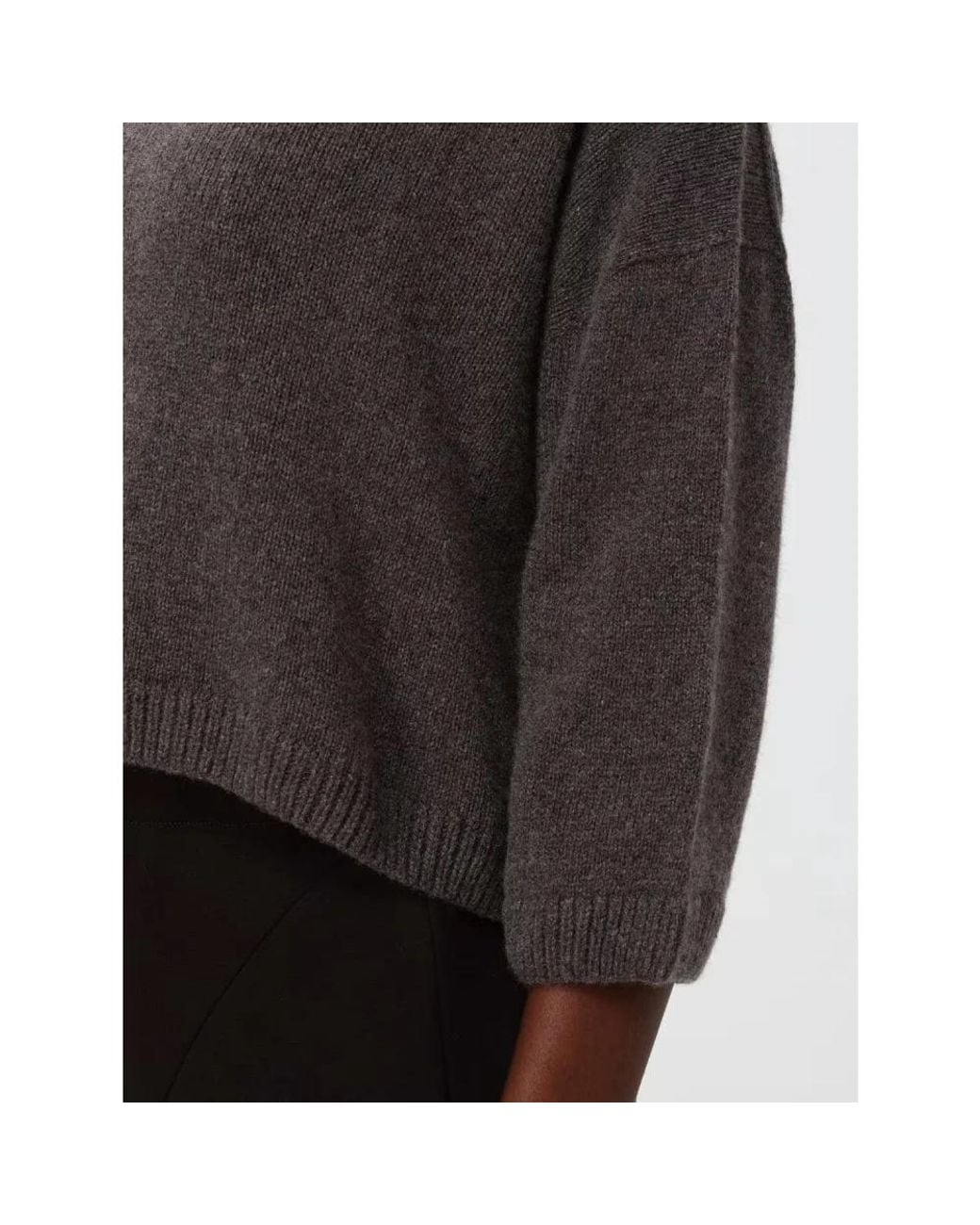 Liviana Conti Brown Round-Neck Knitwear