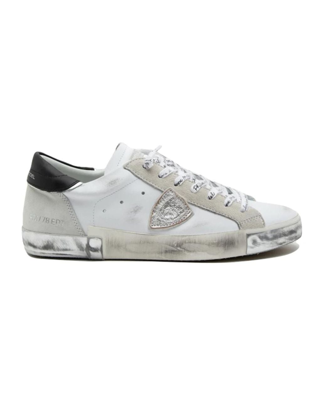 Philippe Model White Sneakers for men