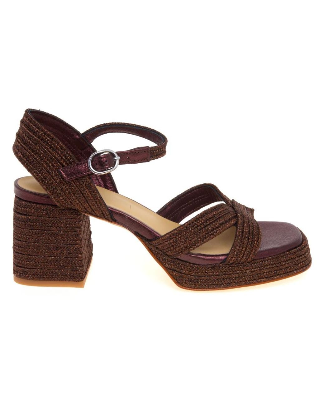 Castaner Brown High Heel Sandals