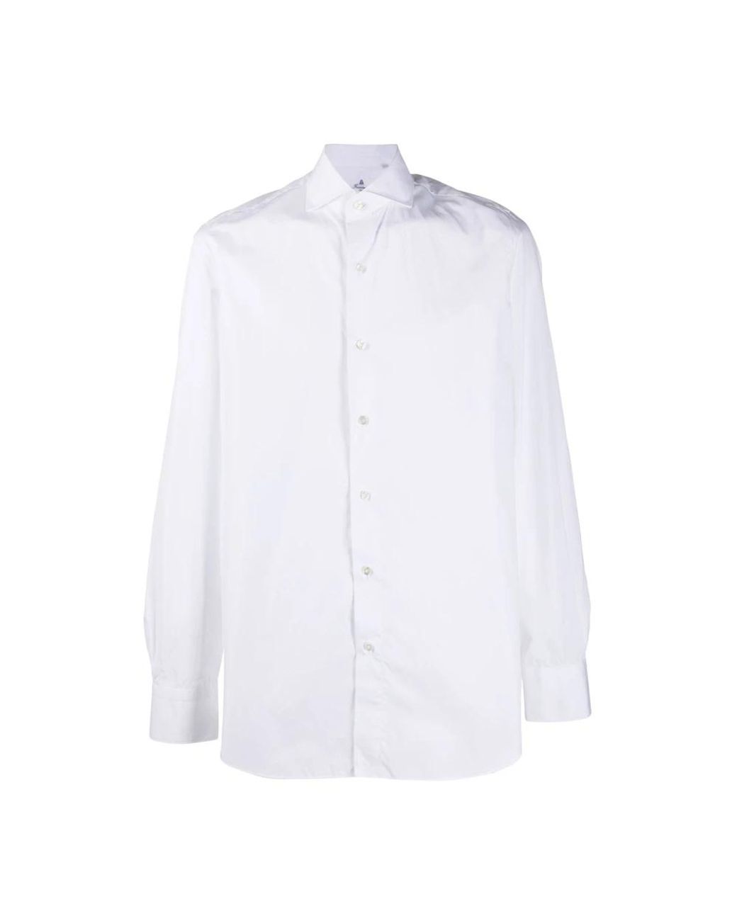 Finamore 1925 White Formal Shirts for men