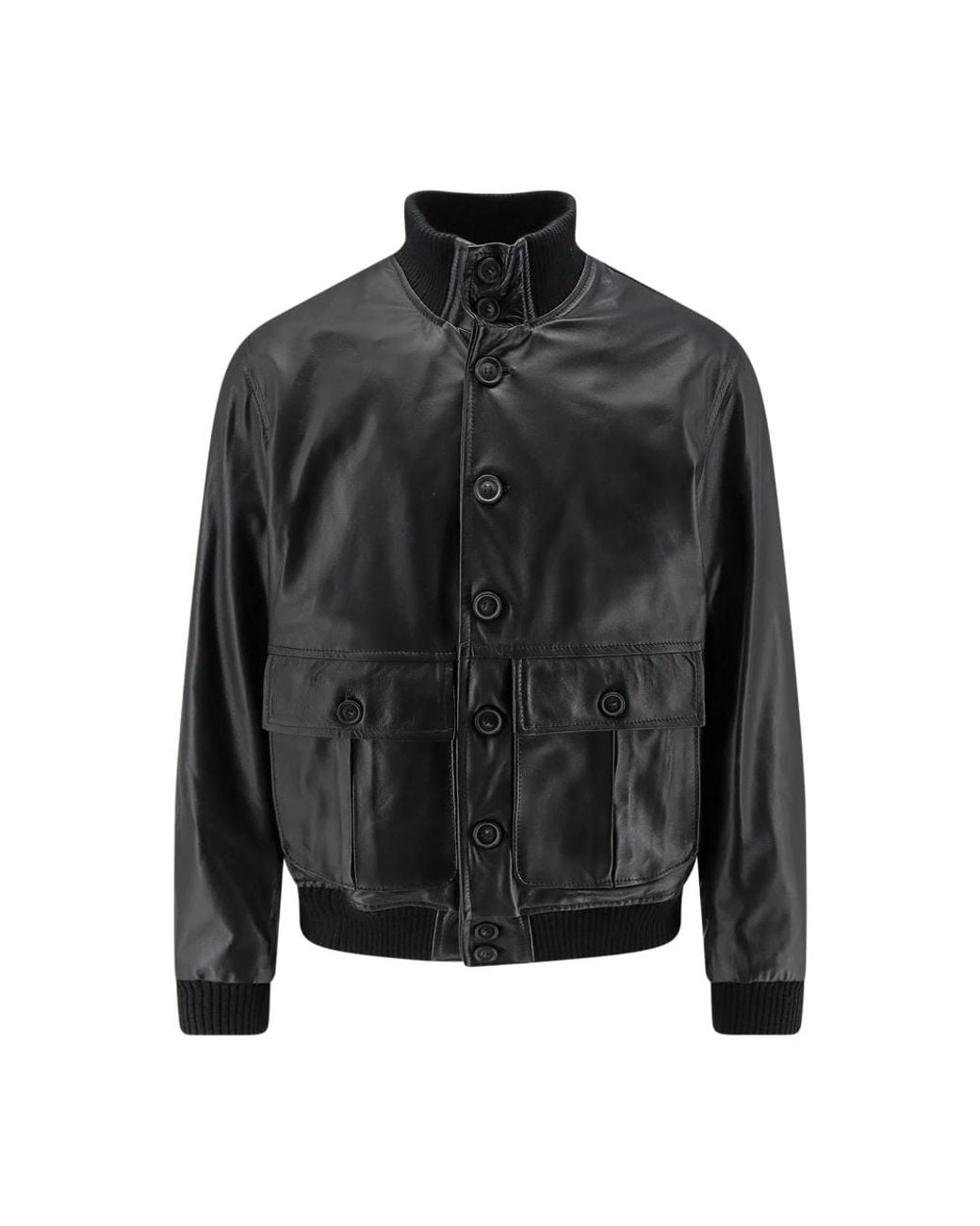 DFOUR® Black Bomber Jackets for men