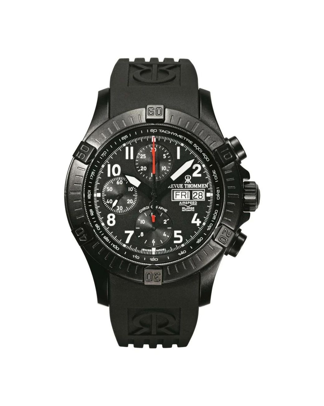 Revue Thommen Horloges in het Black voor heren