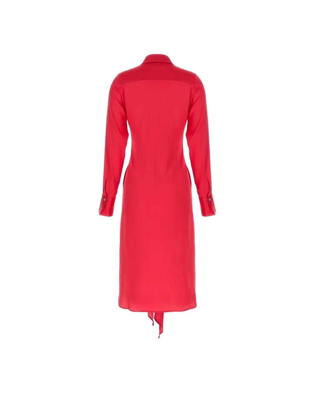 Le twins Red Shirt Dresses
