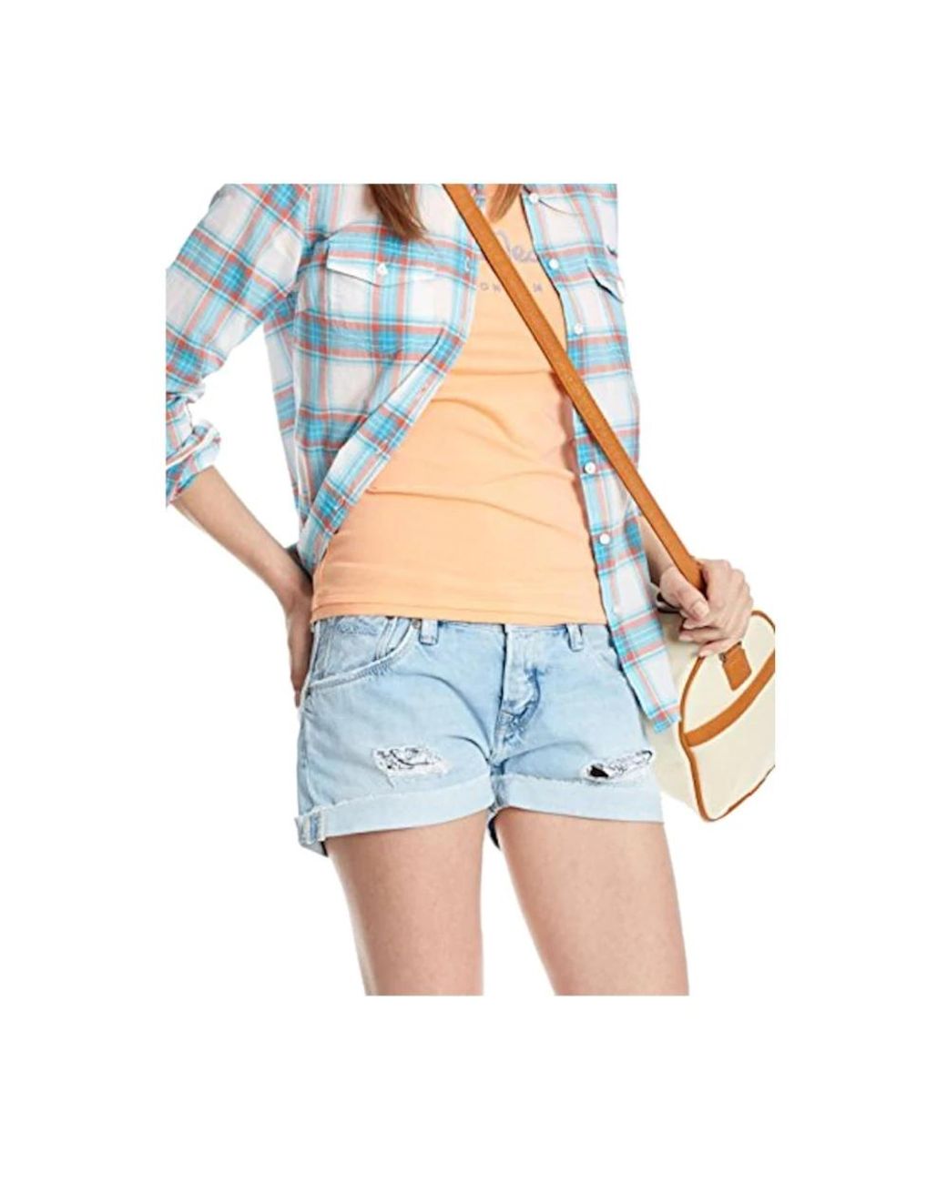 Pepe Jeans Blue Denim Shorts