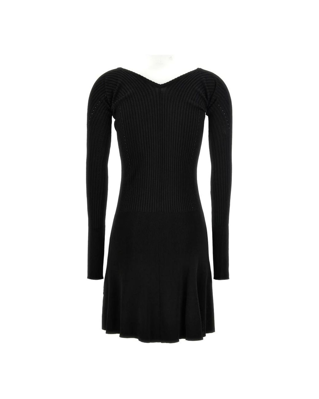 Jacquemus Black Knitted Dresses