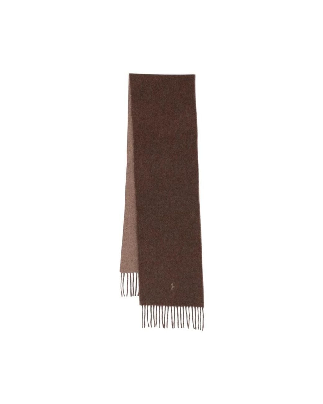 Polo Ralph Lauren Brown Winter Scarves