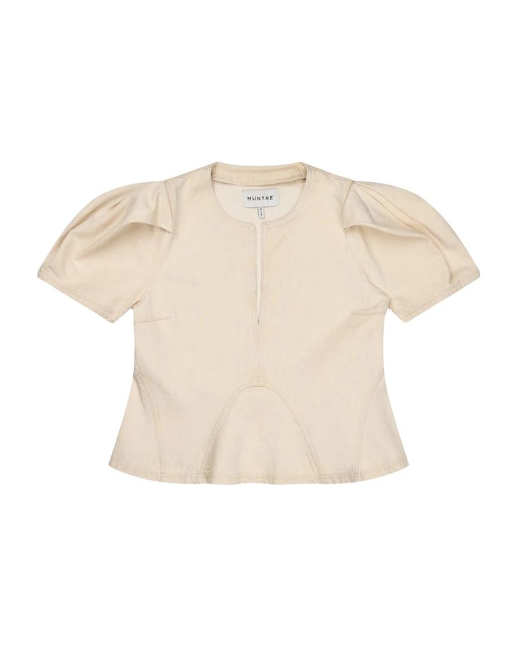 Munthe Blouse in het Natural