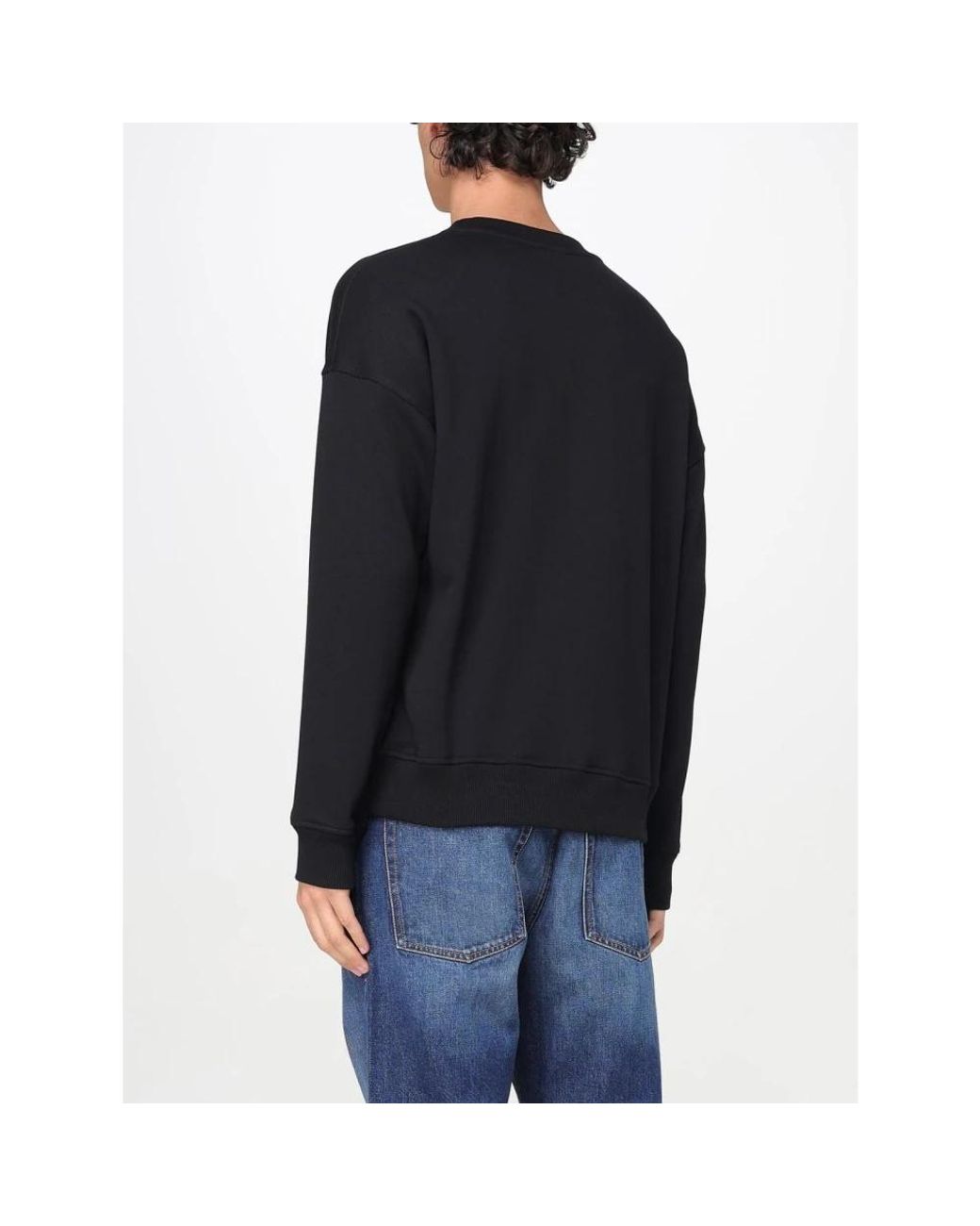 DIESEL Black Sweatshirts for men