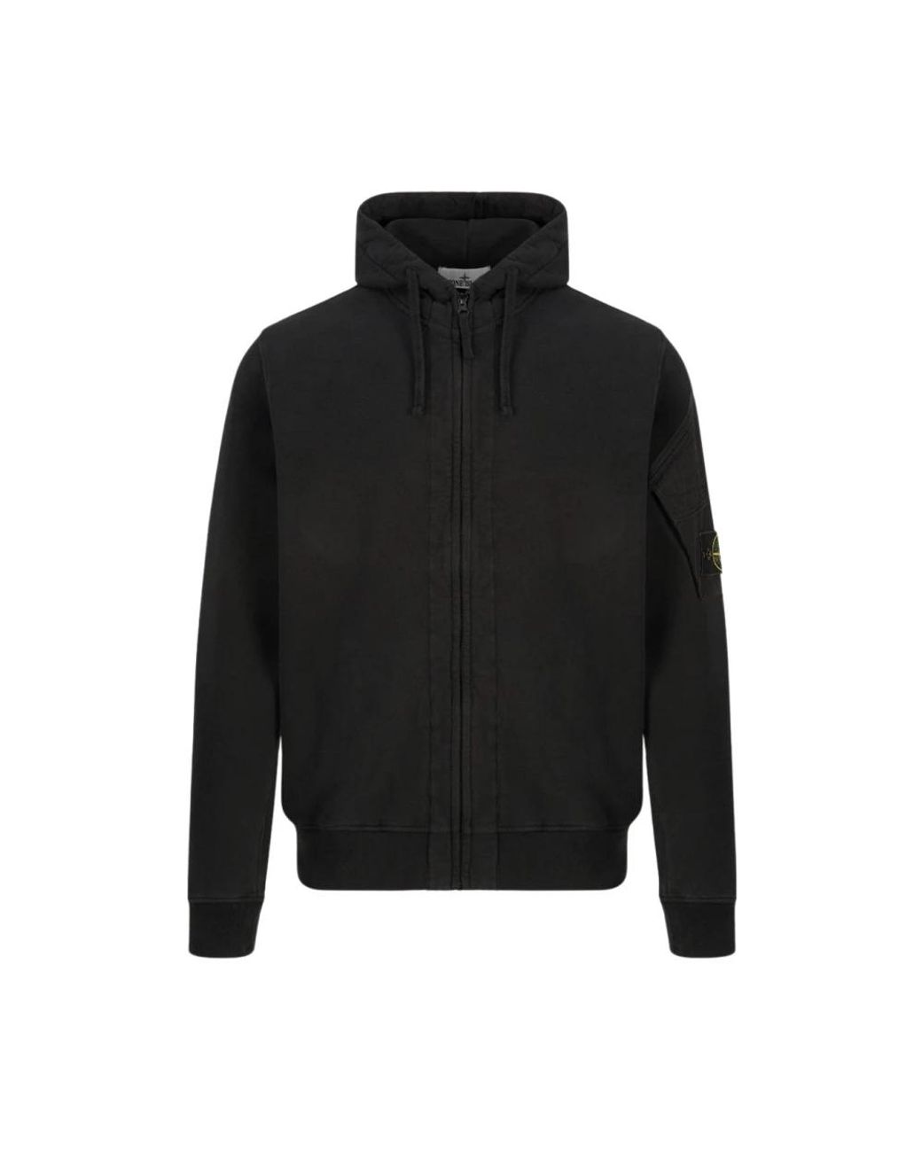 Stone Island Black Zip-Throughs for men