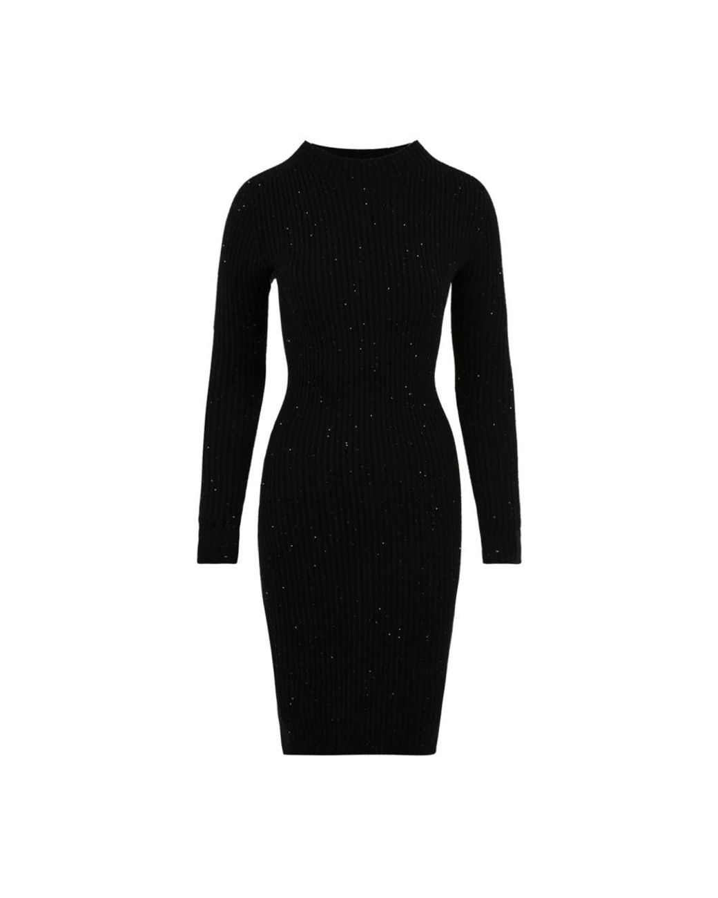 hinnominate Black Knitted Dresses