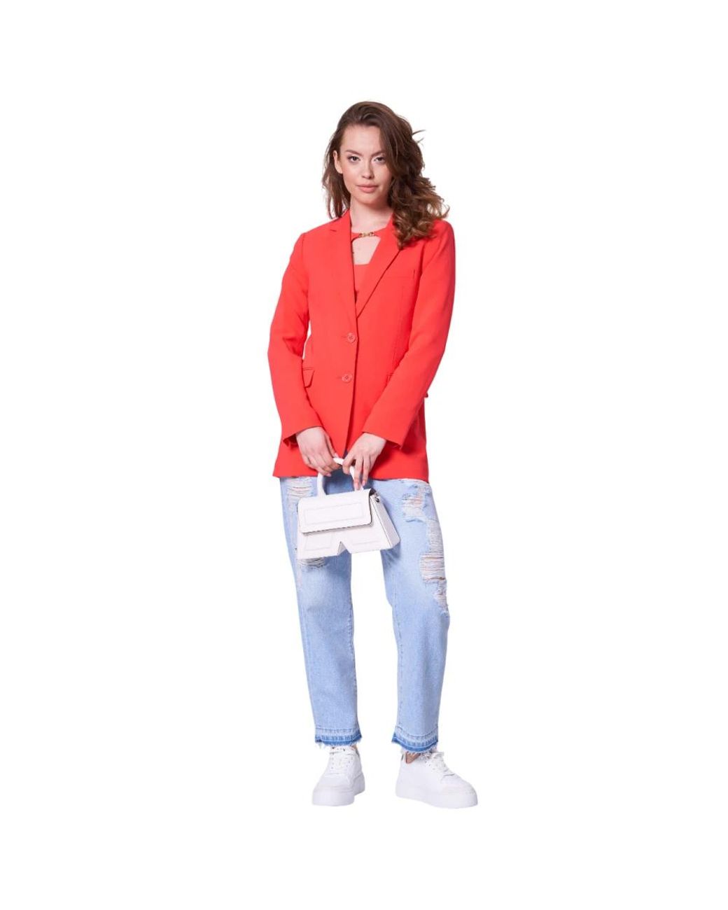 Blazers Michael Kors de color Red