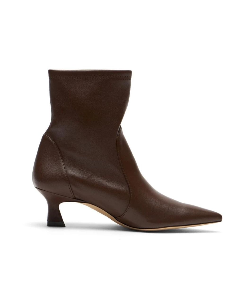 Stuart Weitzman Brown Heeled Boots