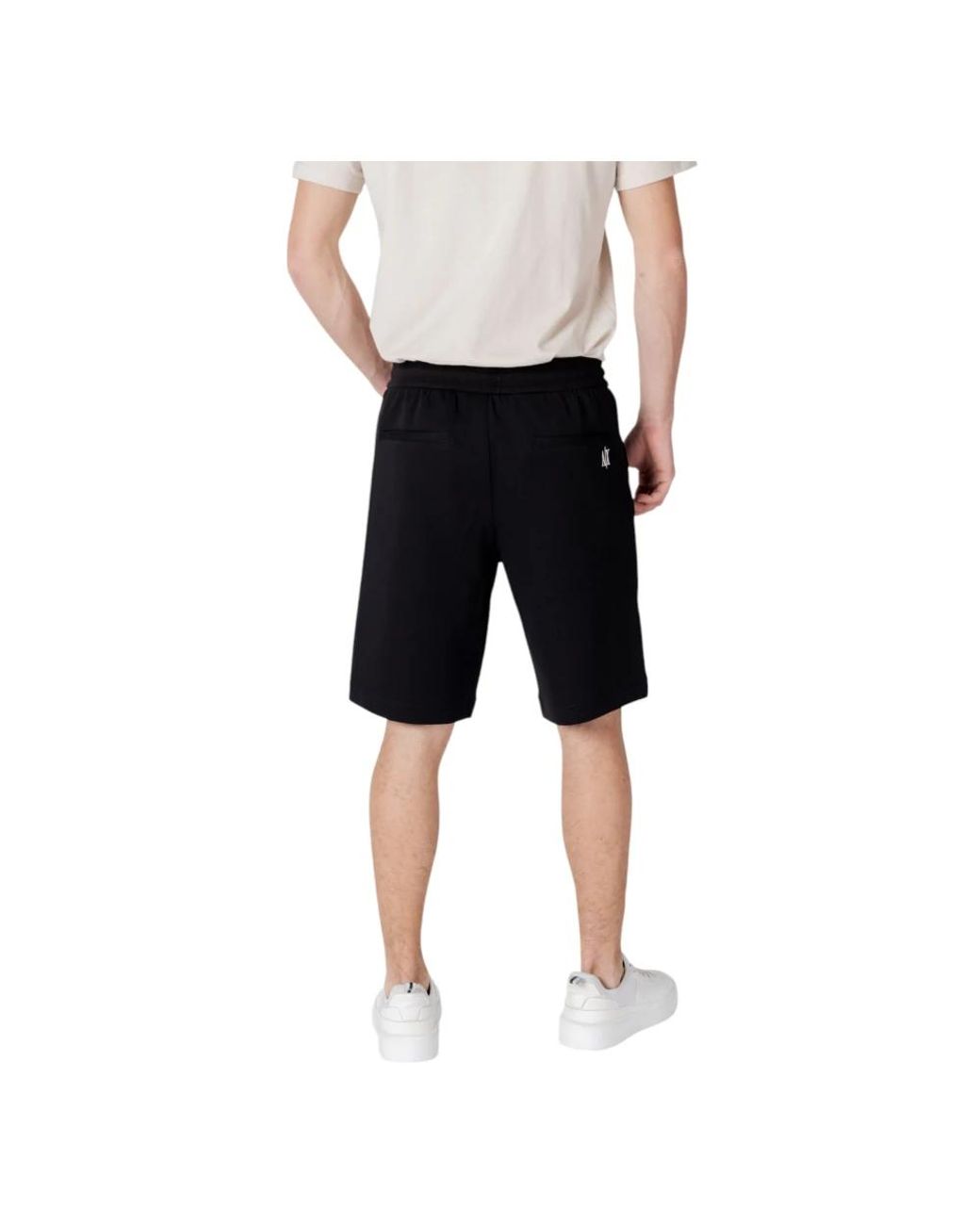 ARMANI EXCHANGE Black Casual Shorts for men