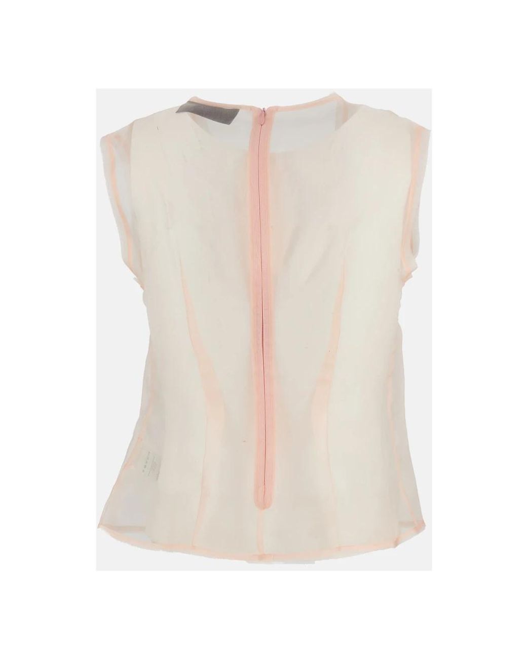 Simone Rocha White Sleeveless Tops