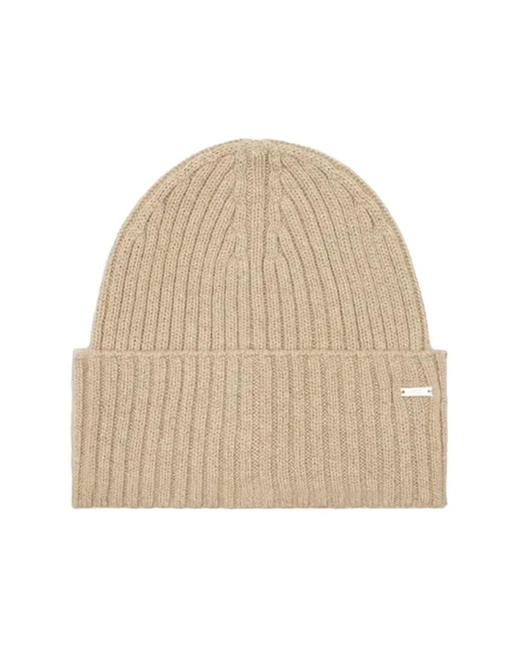 ARMANI EXCHANGE Accessoires ,Elegant Casual Chic Bonnet in het Natural voor heren