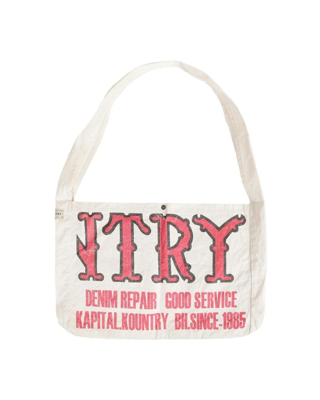 Kapital Red Shopping Bags for men