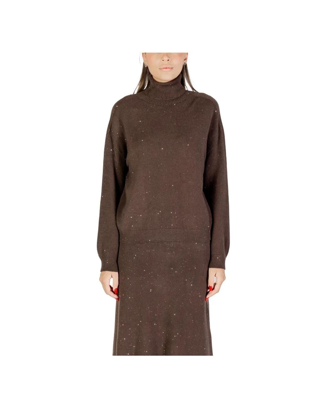 Liu Jo Brown Turtlenecks