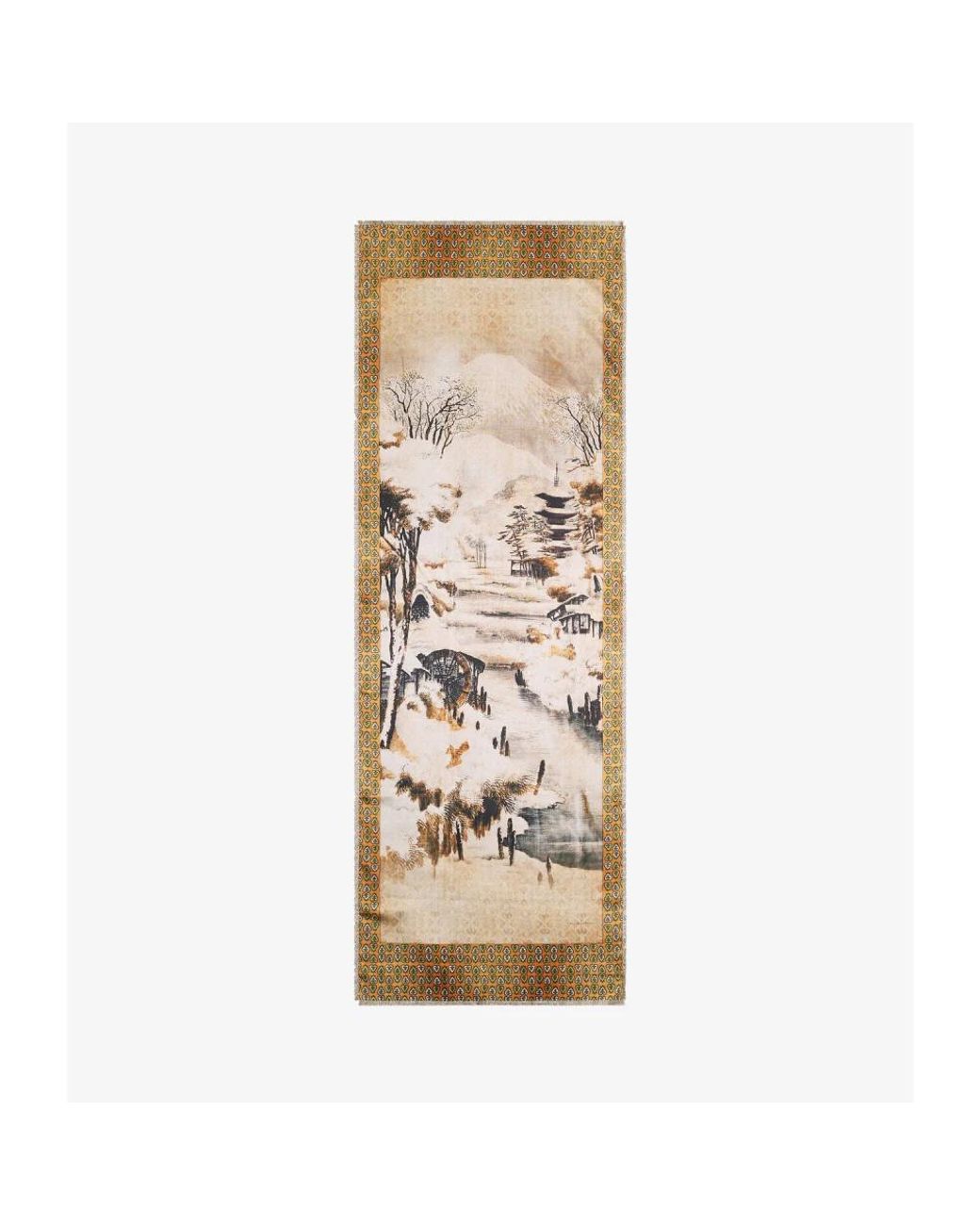 Pierre Louis Mascia Natural Silky Scarves