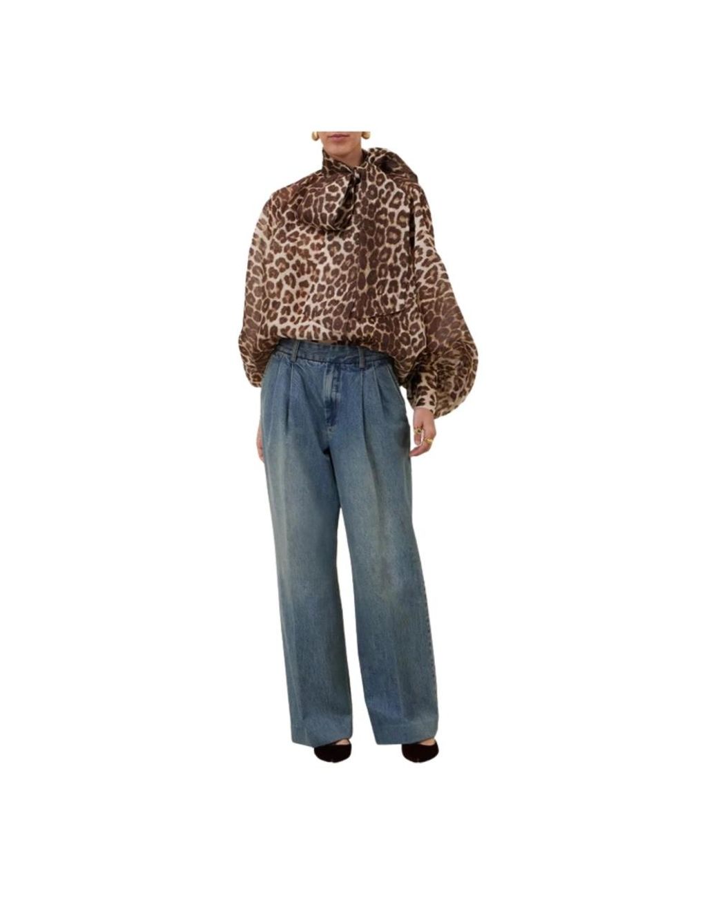 Zimmermann Blue Wide Jeans