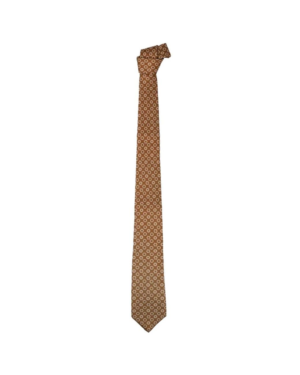 Ties di Luigi Borrelli Napoli in Brown da Uomo