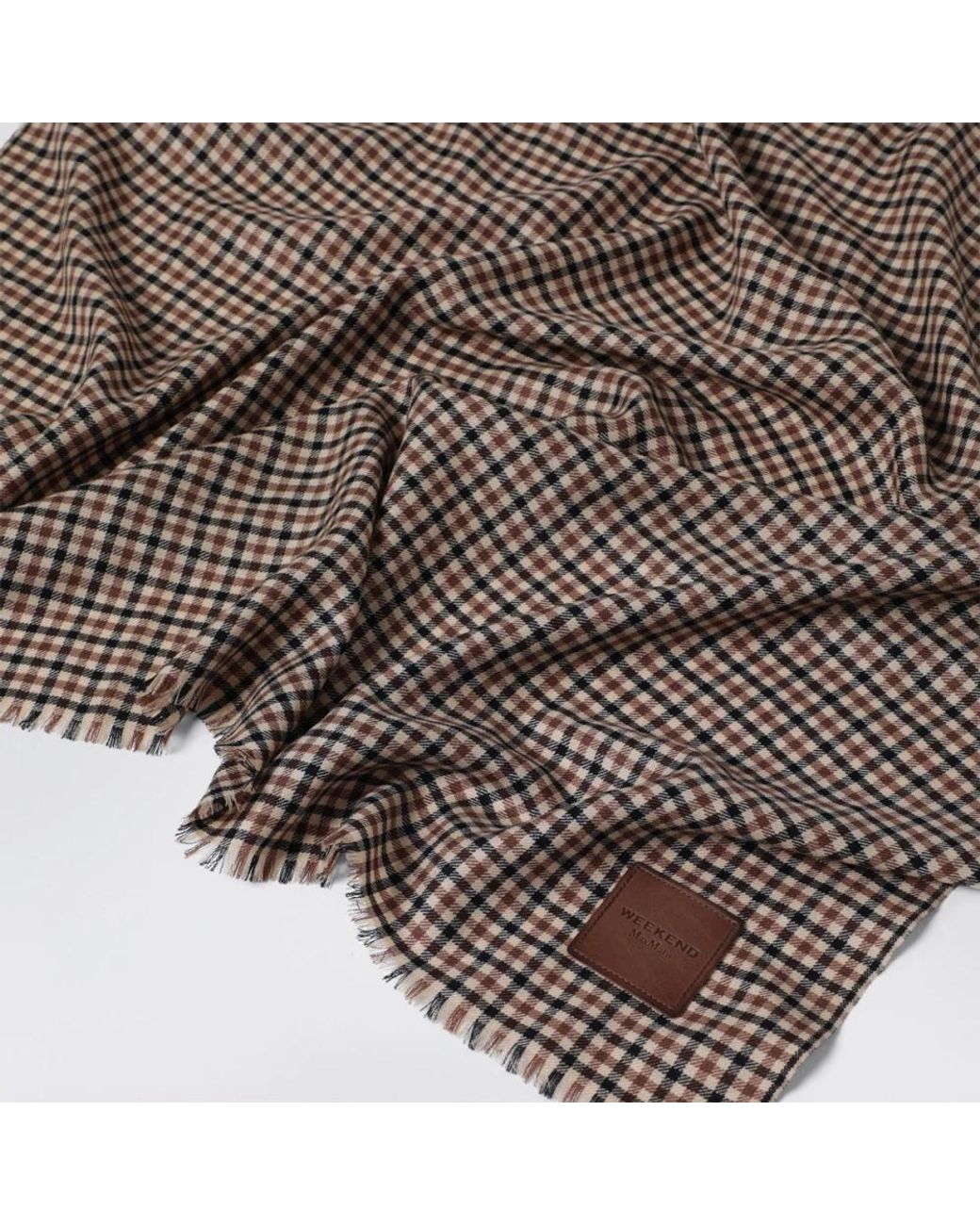 Weekend by Maxmara Brown Winter Scarves