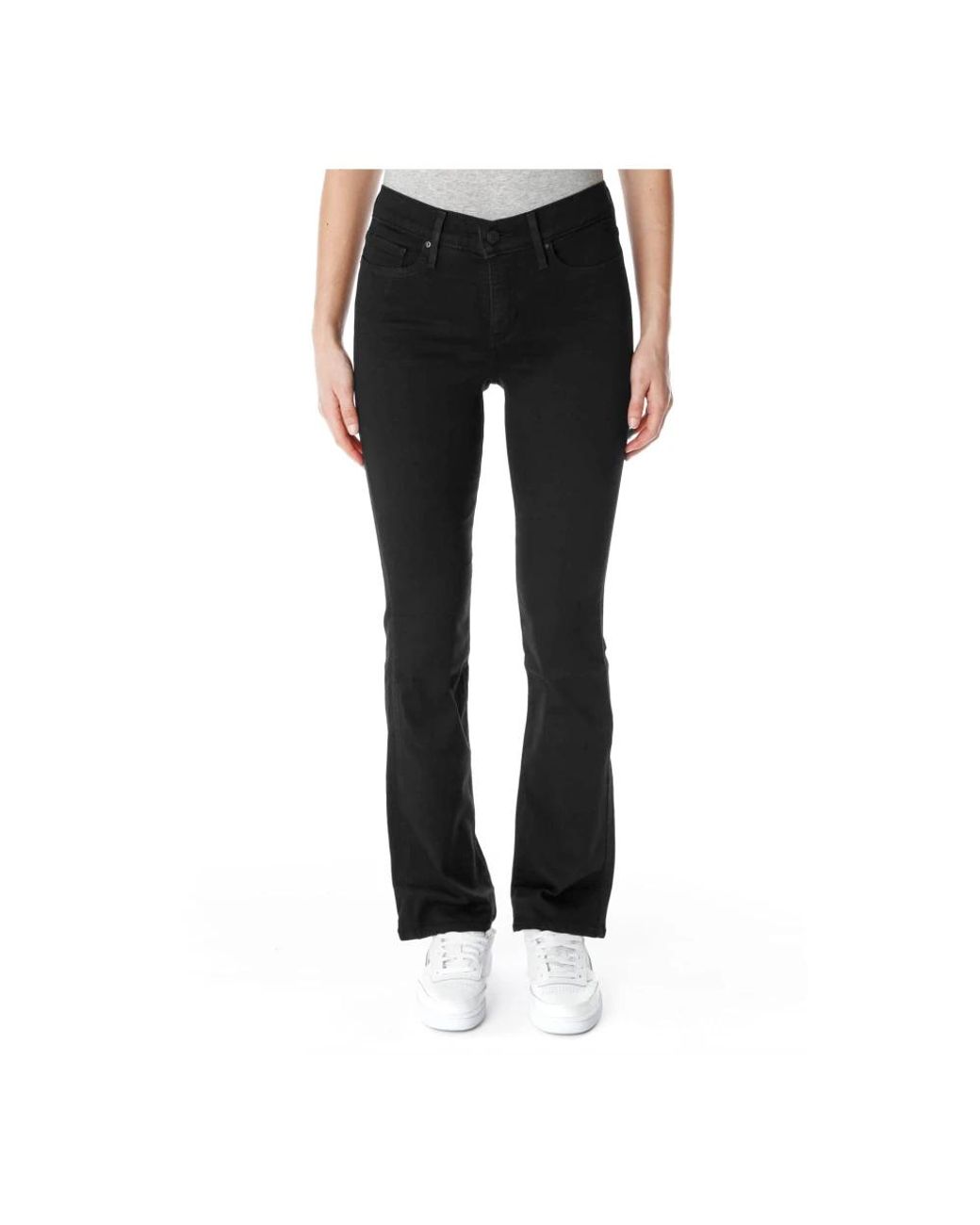 Boot-Cut Jeans Levi's en coloris Black