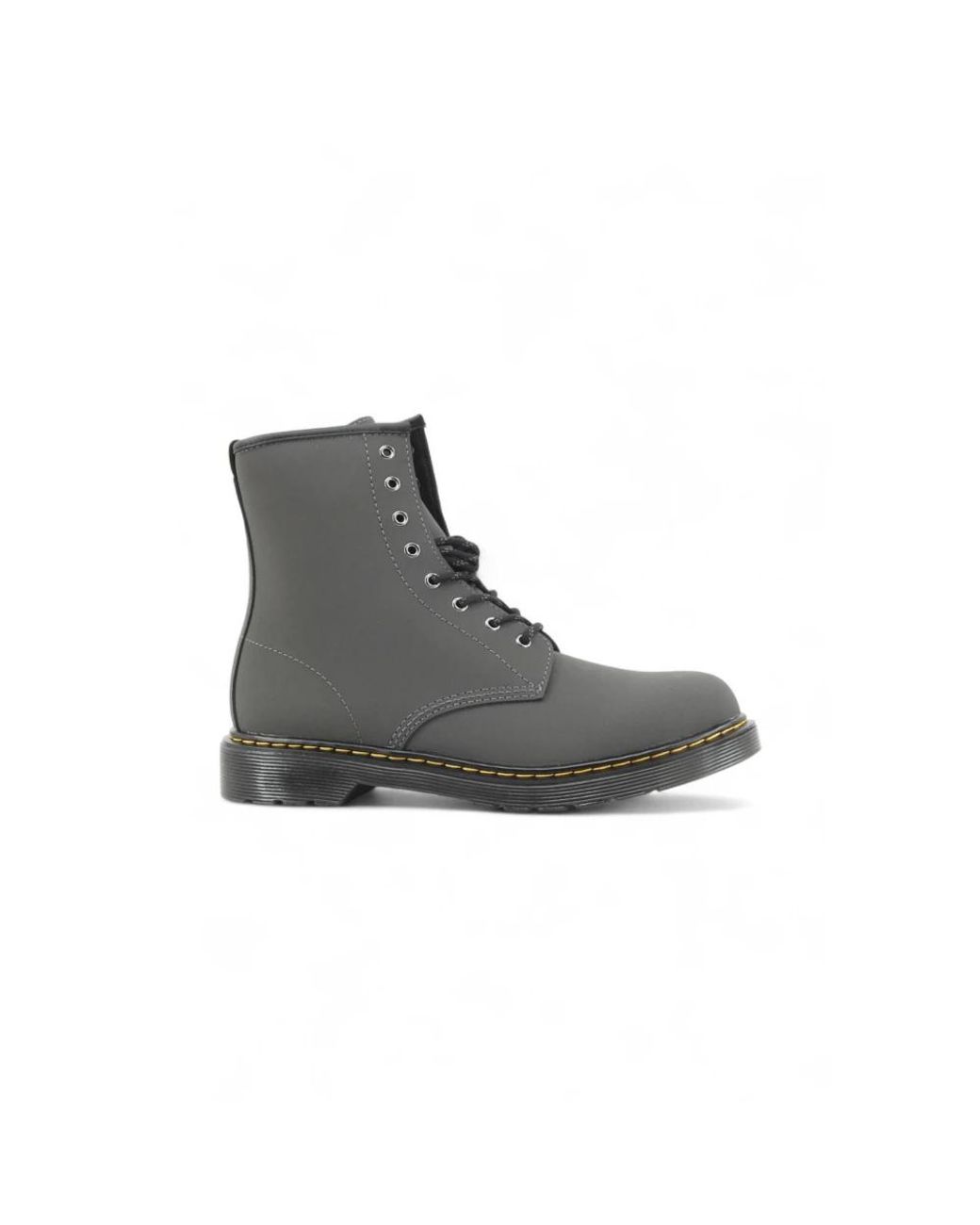 Dr. Martens Gray Lace-Up Boots