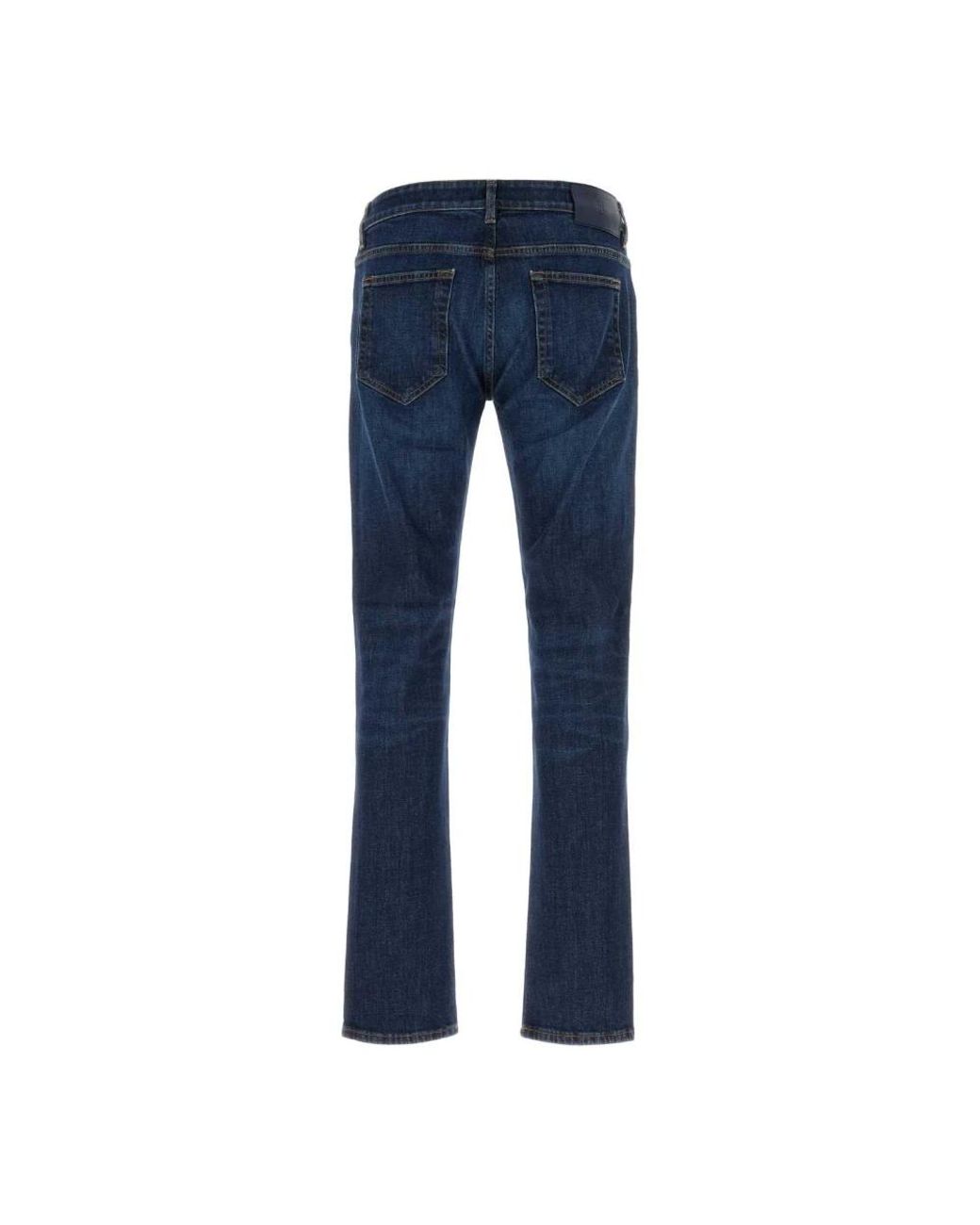 PT Torino Blue Straight Fit Jeans for men