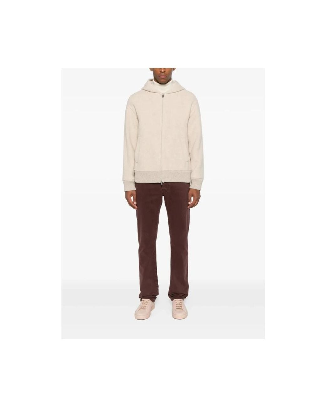 Zip-Throughs Fedeli de hombre de color Natural