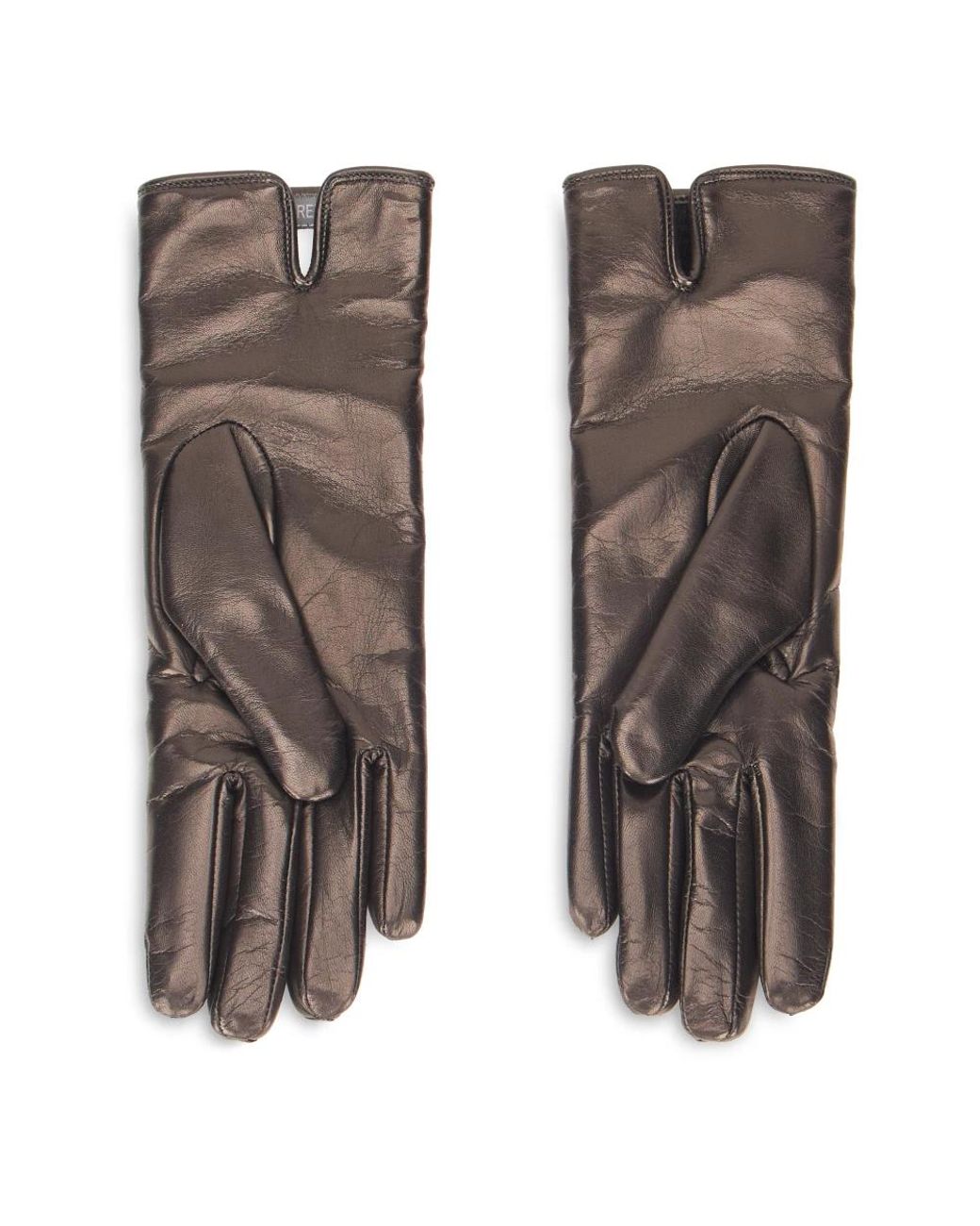 Alberta Ferretti Brown Gloves