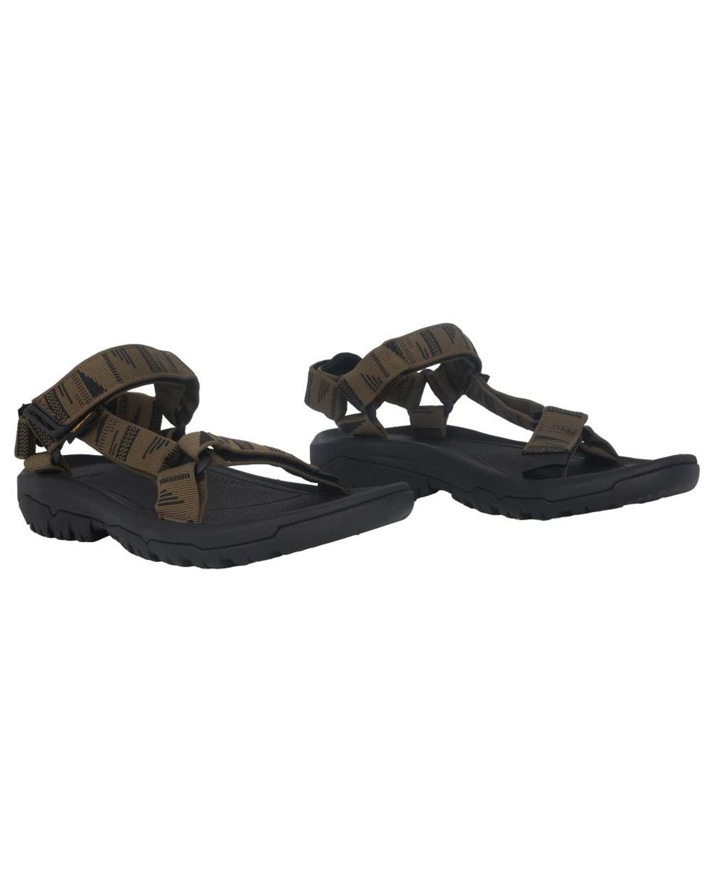 Flat Sandals Teva pour homme en coloris Black