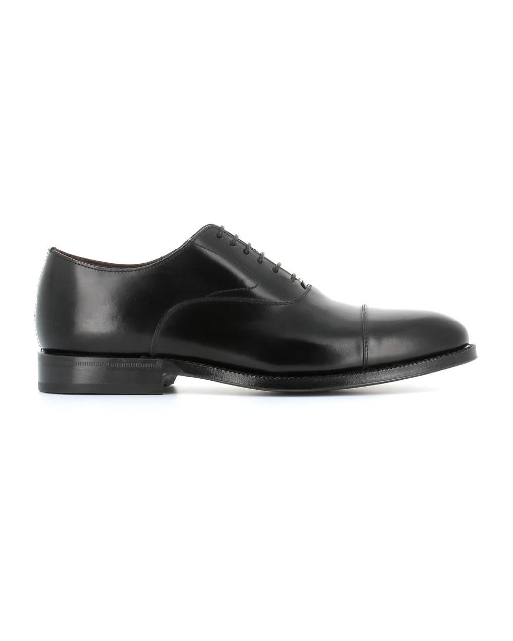 Green George Black Dress Shoes for men