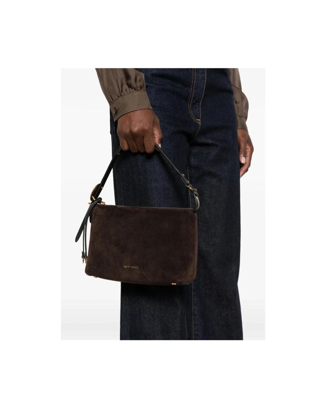Etro Black Shoulder Bags