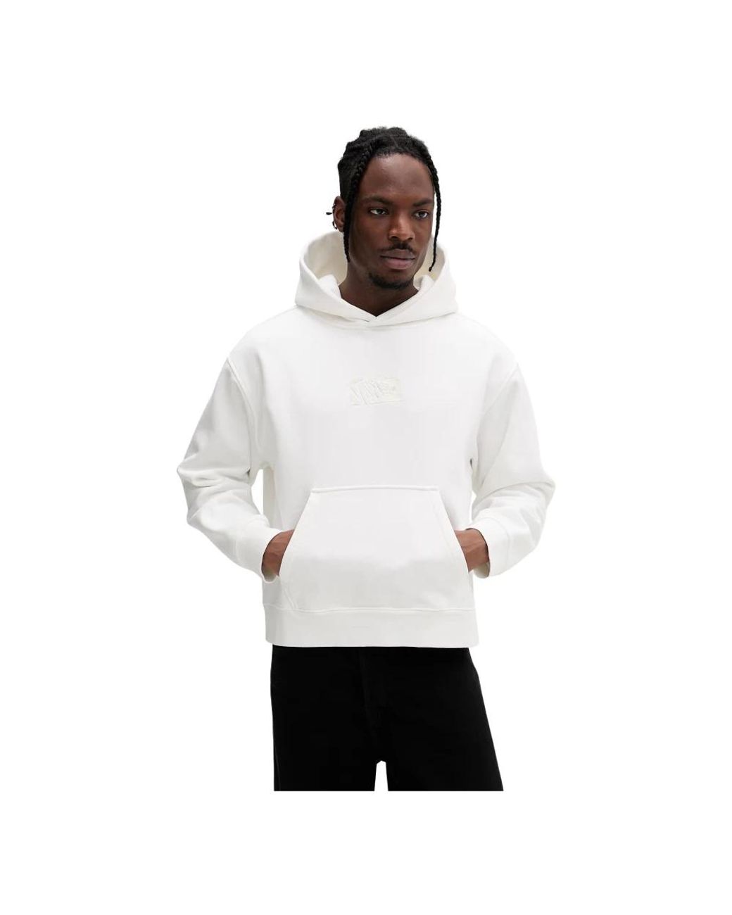 Vans Premium Lx Pullover Hoodie in het White voor heren
