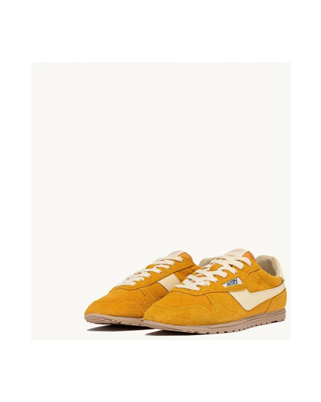 Autry Yellow Sneakers