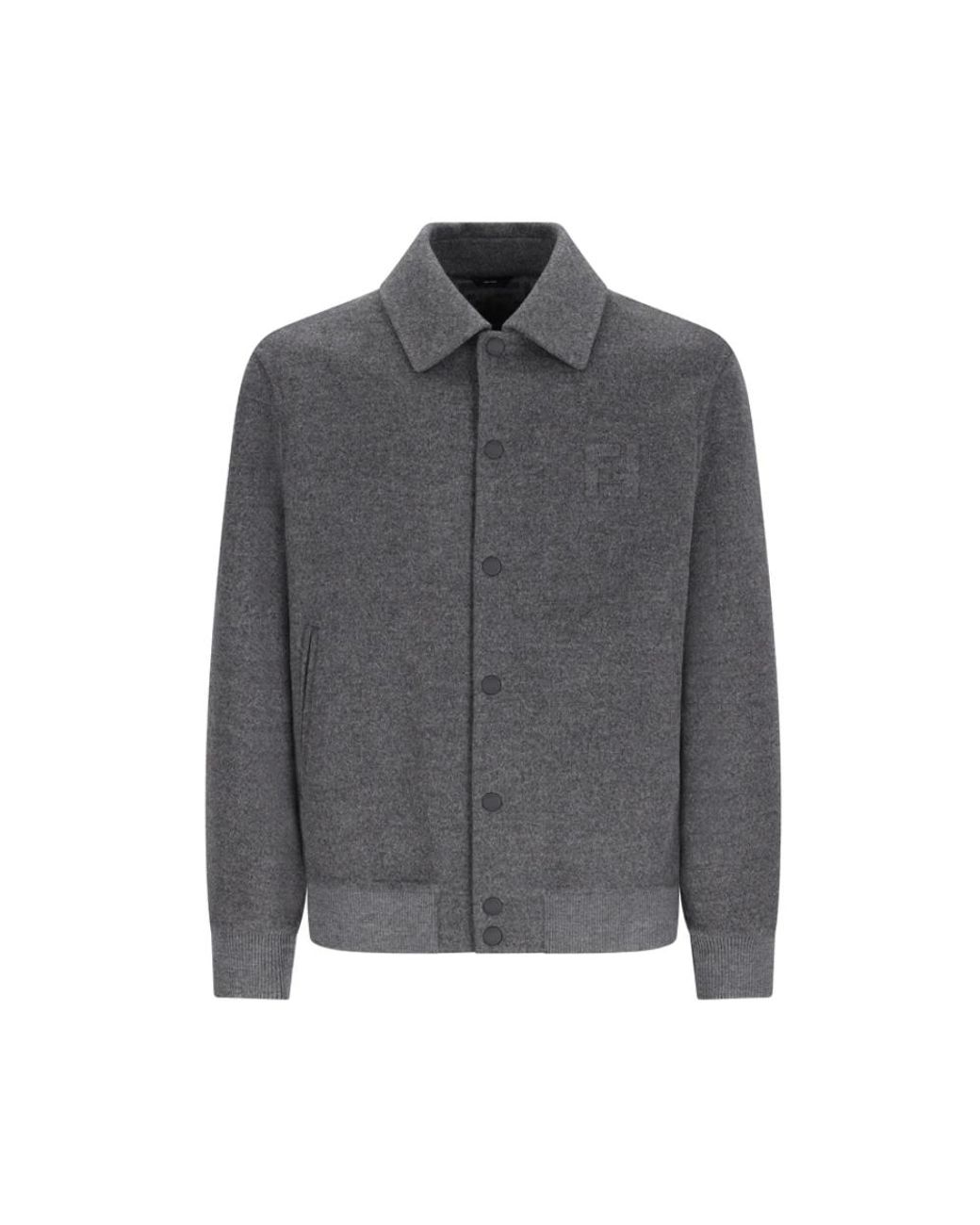 Fendi Gray Cardigans for men