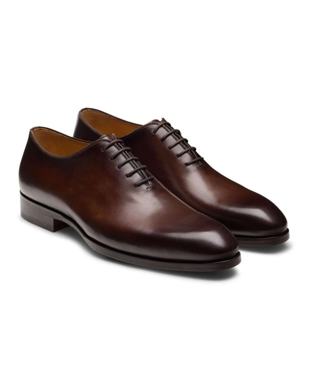 Magnanni Shoes Brown Dress Shoes for men