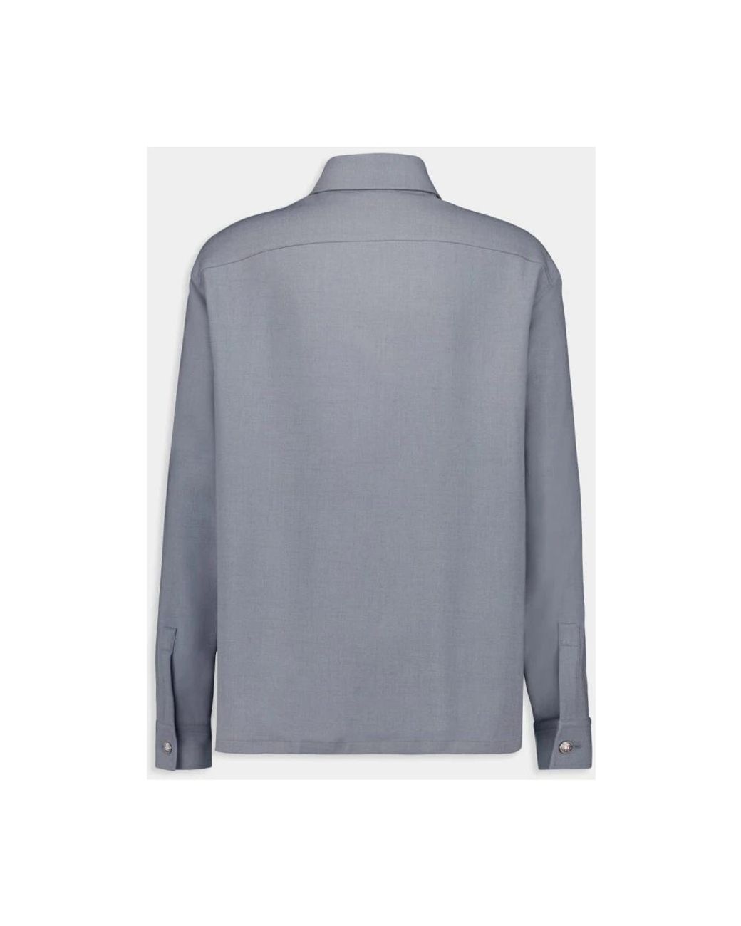 Balmain Blue Casual Shirts for men