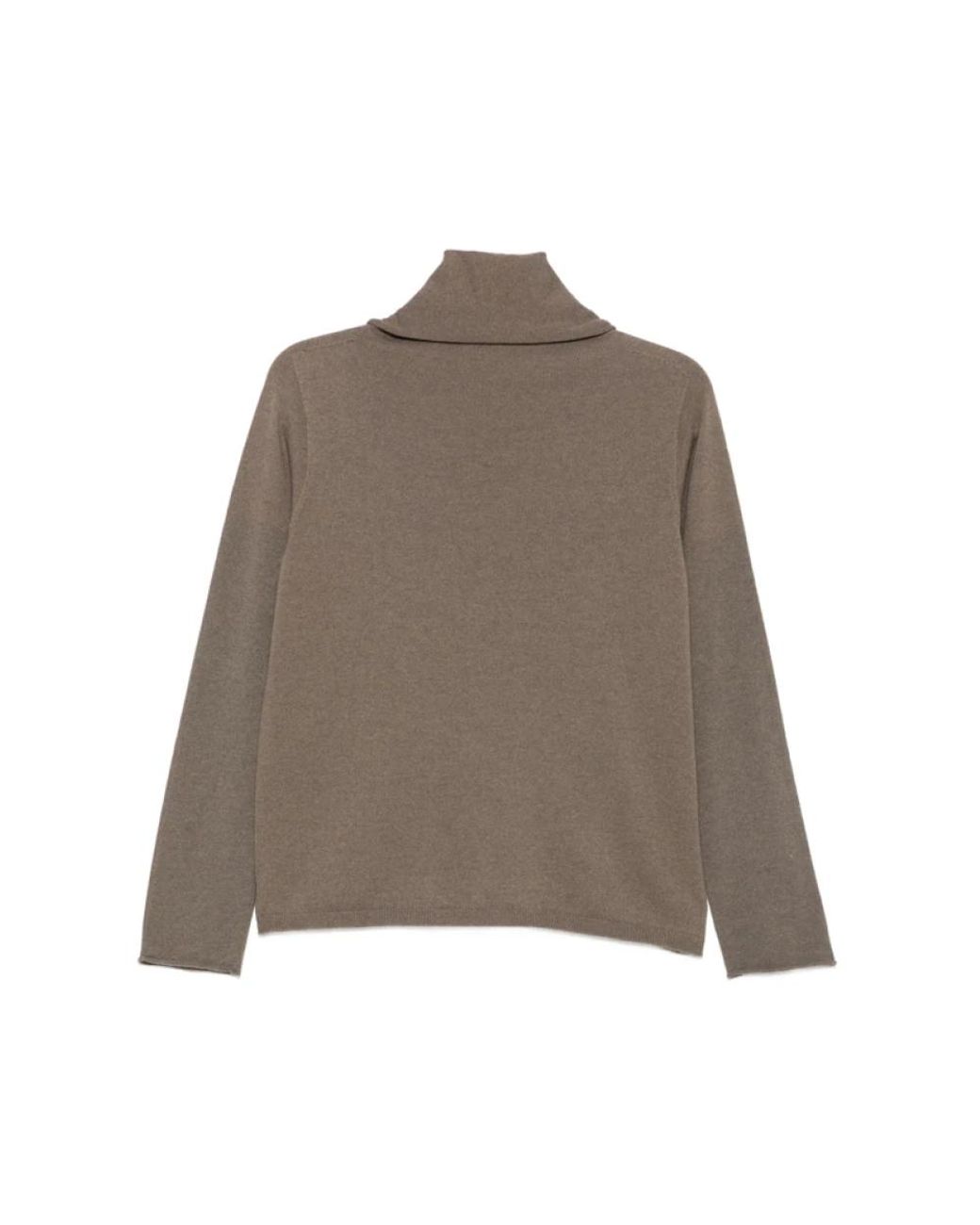 Le Tricot Perugia Brown Turtlenecks