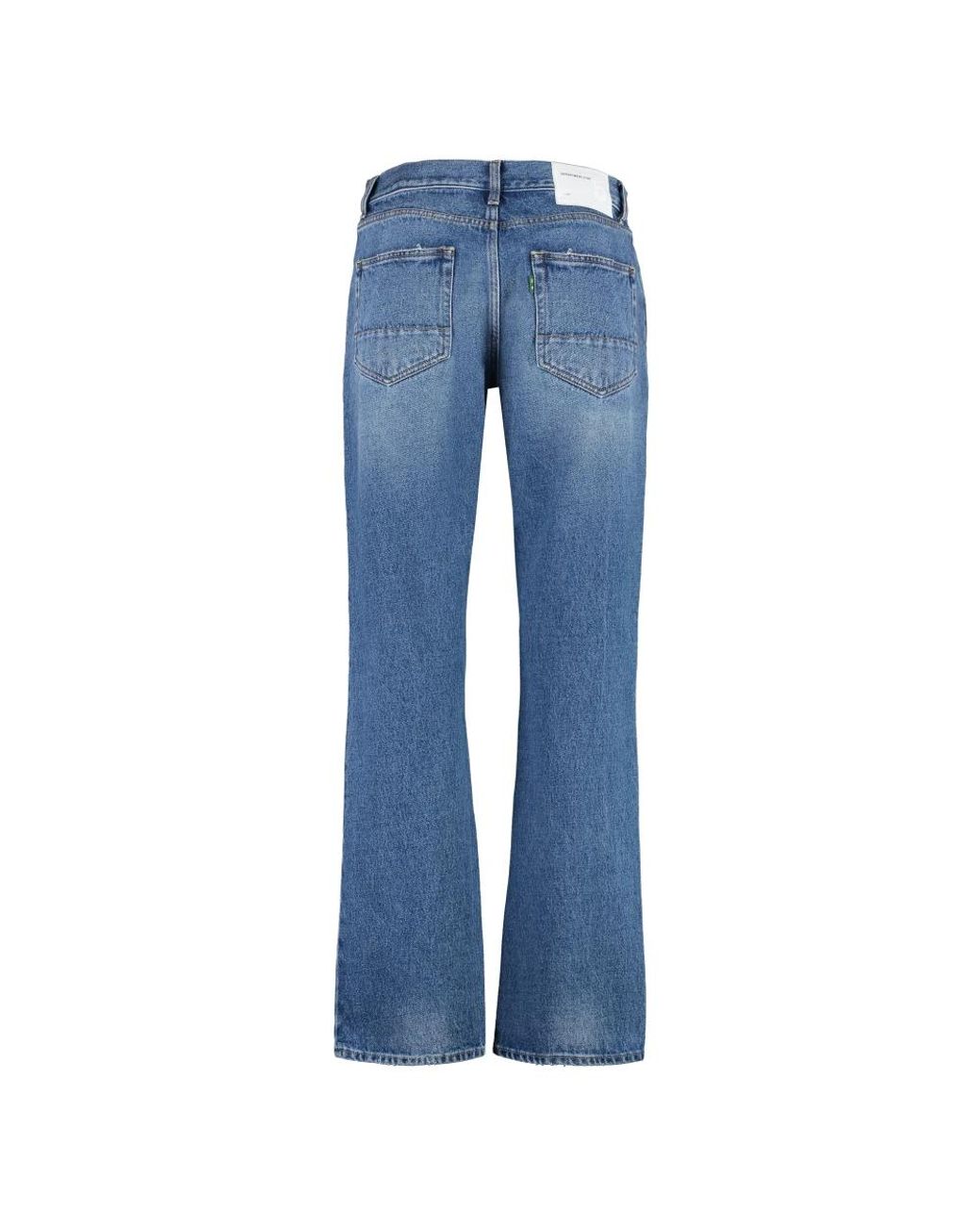 Department 5 Blue Straight Fit Jeans for men