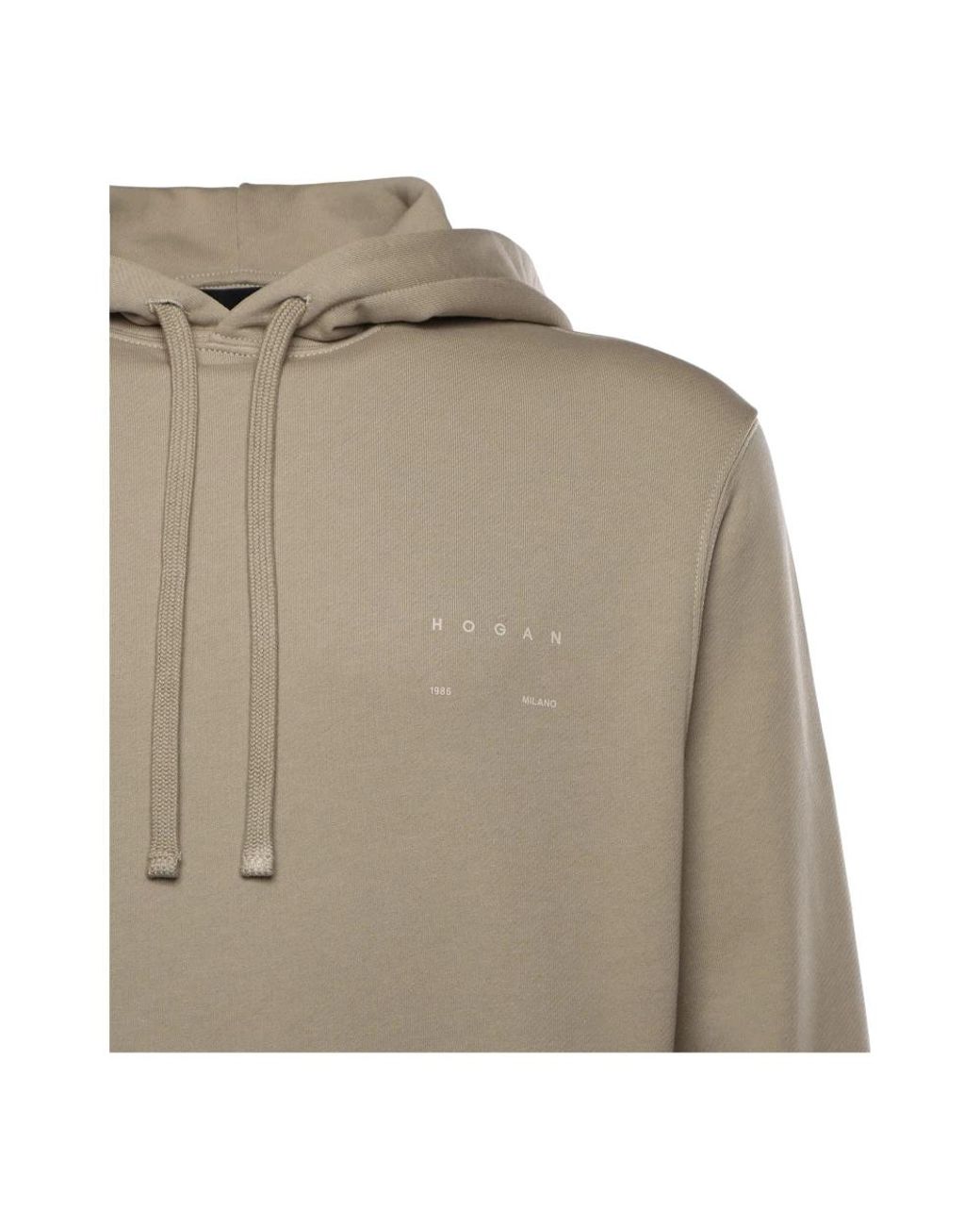 Hogan Gray Hoodies for men